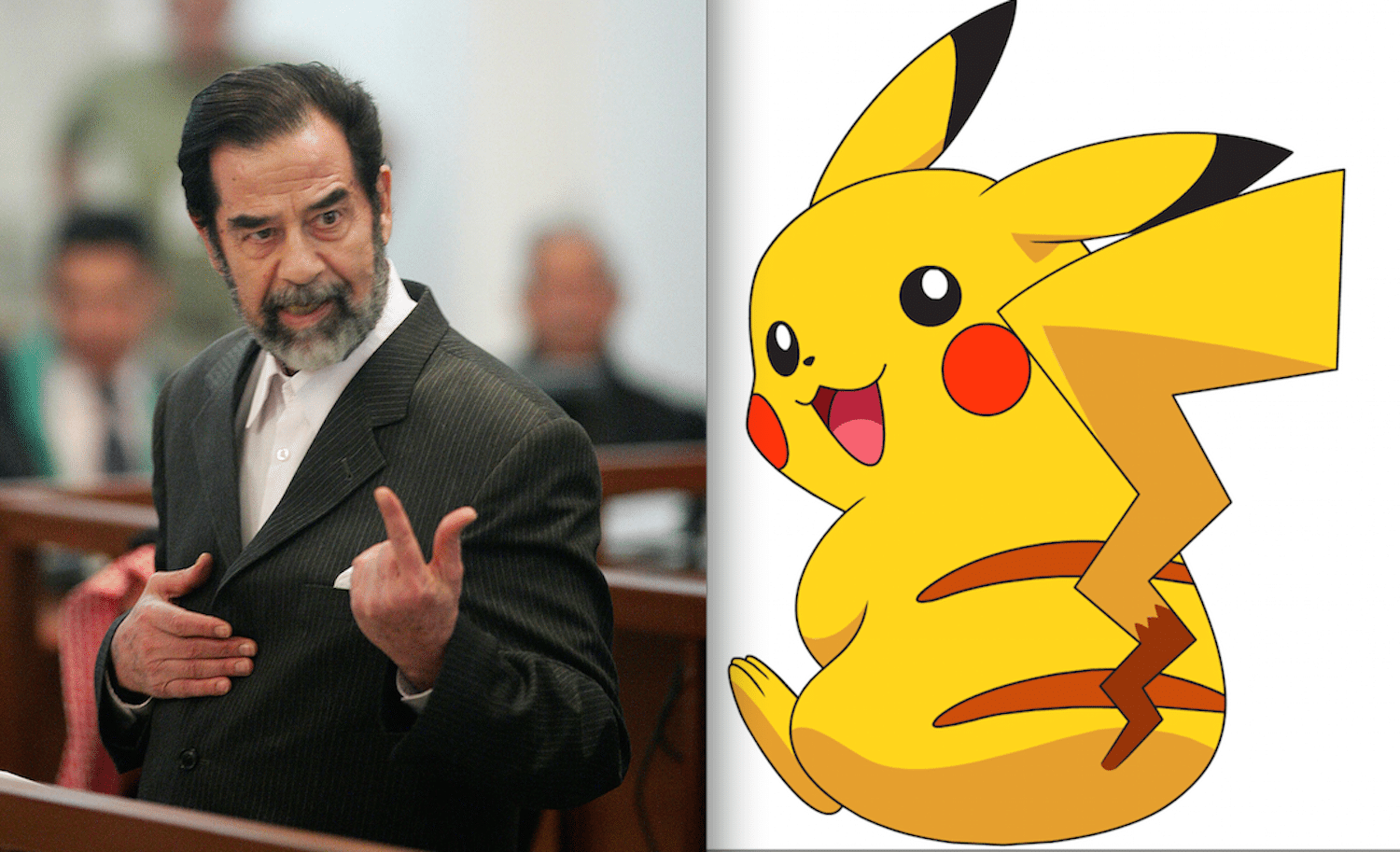 Saddam Hussein Pikachu