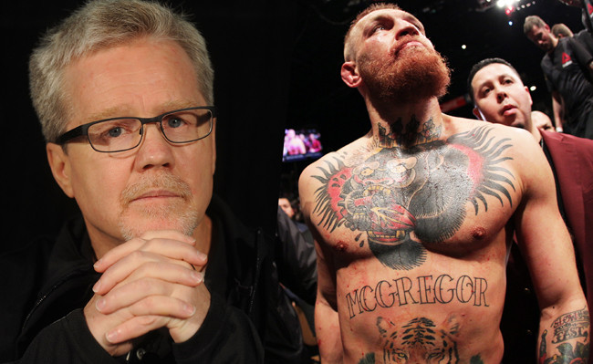 Freddie Roach Conor McGregor