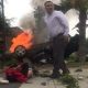 Guy Rescues Girl Burning Car