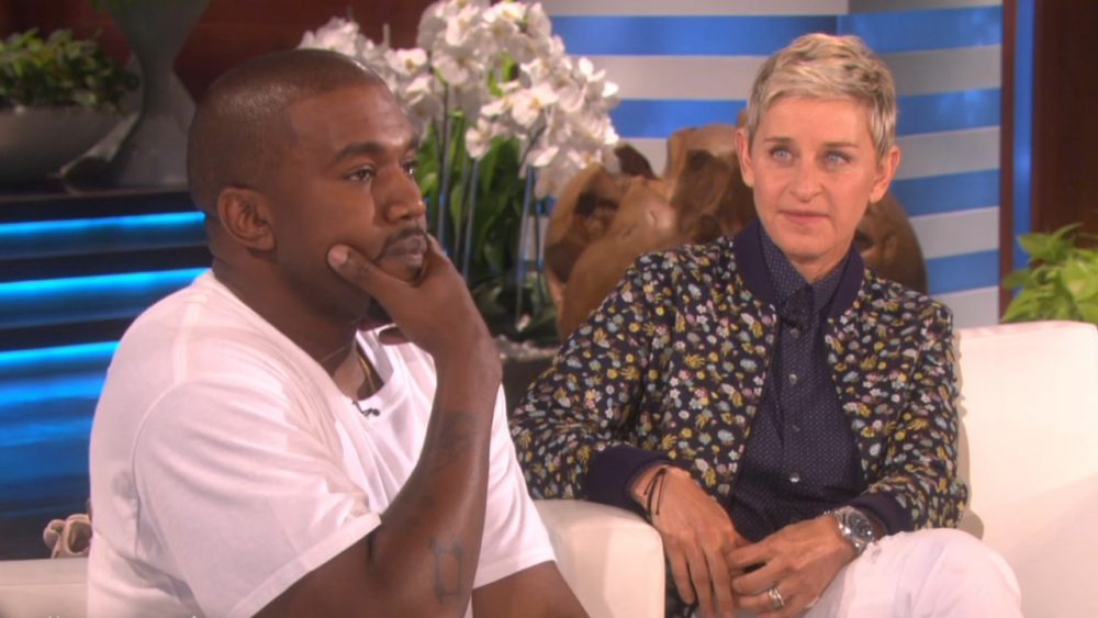 Kanye West Rant Ellen