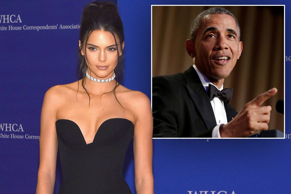 Kendall Jenner Barak Obama