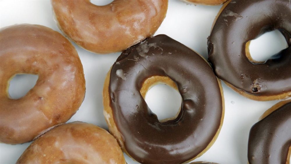 Krispy Kreme nutella doughnut