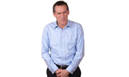 Man in pain