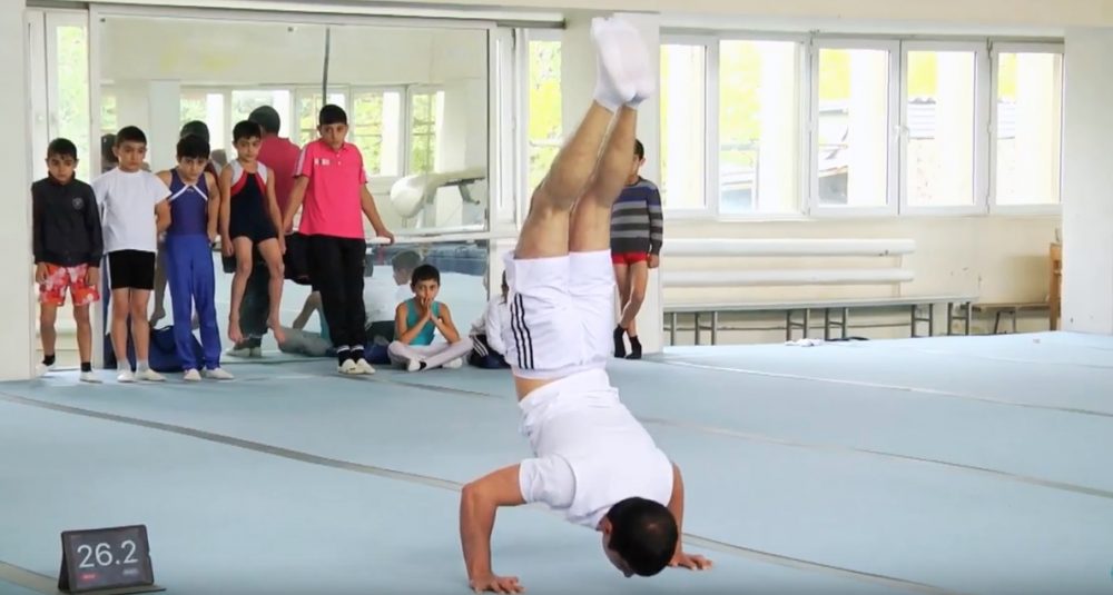 Most Amount Handstand Pushups
