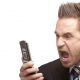 Screaming At Phone