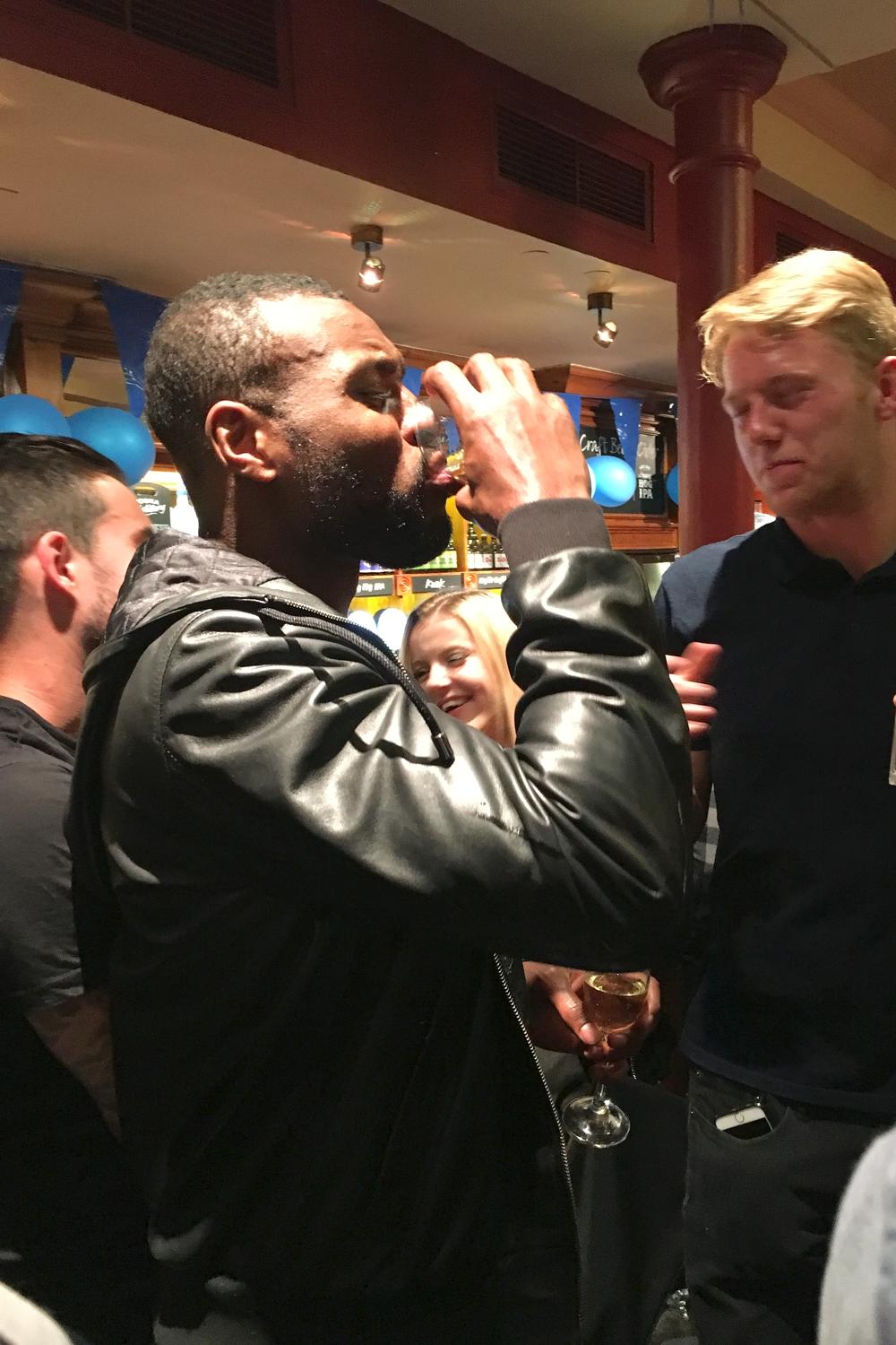 Wes Morgan Jagerbomb