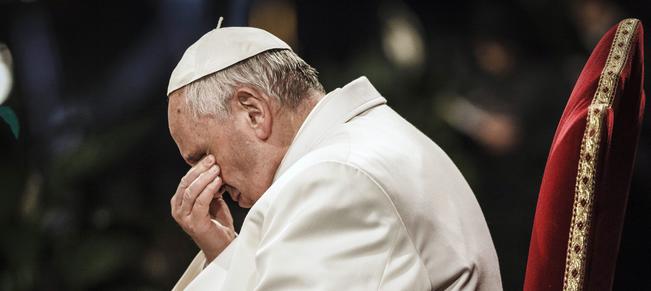 Mandatory Credit: Photo by ZUMA/REX (4610422d) Pope Francis I The Way of the Cross celebrations, Rome, Italy - 03 Apr 2015 The Way of the Cross is part of the Easter tradition in Catholic countries. It takes place on Good Friday and commemorates the passion and death of Jesus Christ through the reading of prayers along a path of 14 stations.