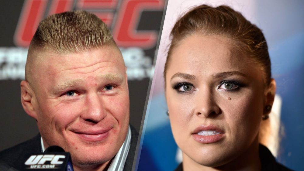 Brock Lesnar Ronda Rousey