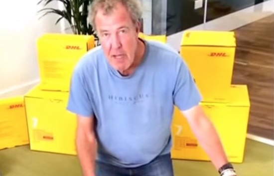 Jeremy Clarkson Carddboard Box