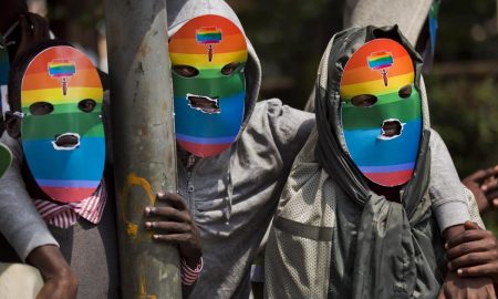 Kenyan LGBT protestors