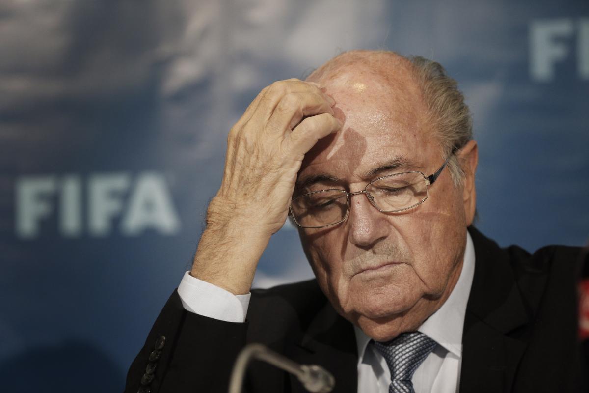 Soccer FIFA Blatter