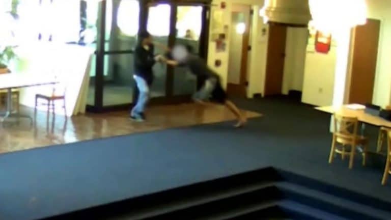 Watch The Moment A Student Took Down A Crazed Gunman Using Nothing But Pepper Spray