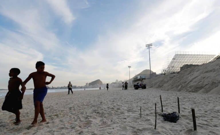 A Mutilated Body Just Washed Up On The Olympic Volleyball Beach Venue