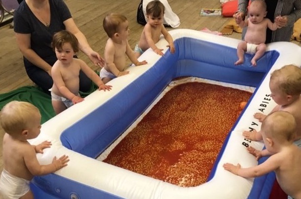 Baked Bean Pool Party