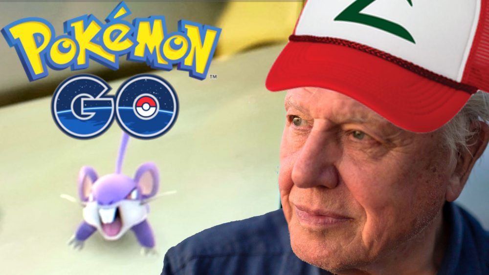 David Attenborough Pokemon Go