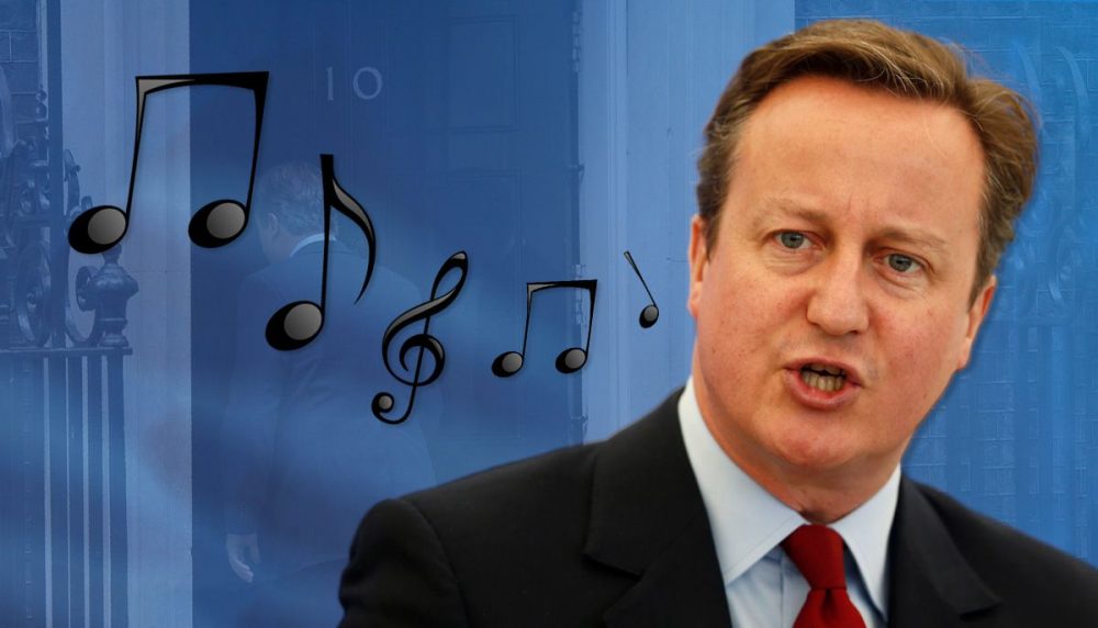 David Cameron Humming