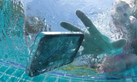 Dropping Phone In Water