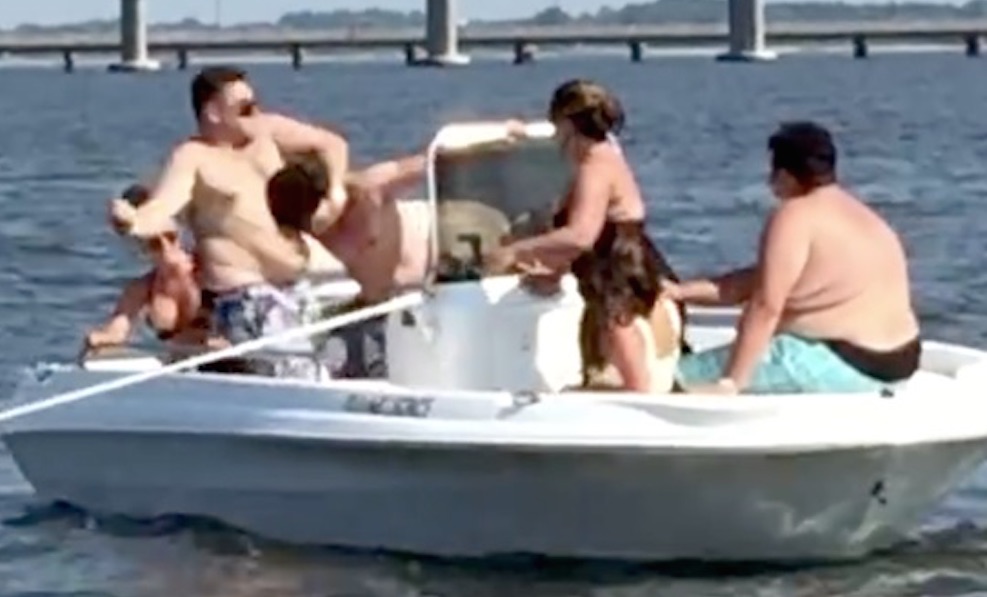 Dumbest Fattest Whitest Boat Party