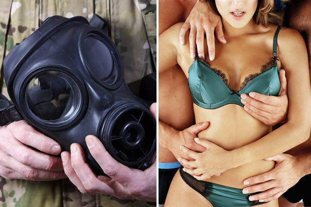 Gas Mask Orgy