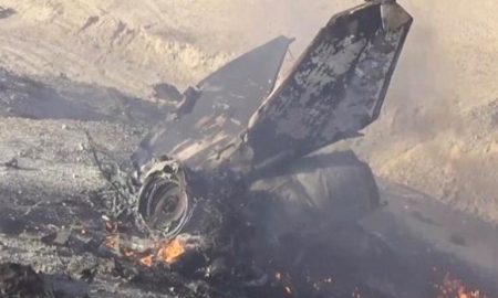 ISIS shoot fighter jet