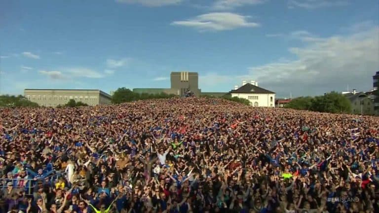 Iceland’s Football Team Got The Best Welcome EVER When They Returned Home From Euro 2016 (VIDEO)