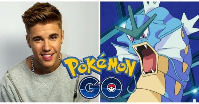 Justin Bieber Pokemon Go