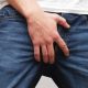 Man scratching crotch