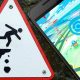 Pokemon Players Fall Off Cliff