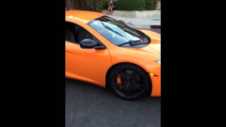 McLaren F1 Runs Knocks Skater Kid Over So Smashes His Windshield With Skateboard (VIDEO)