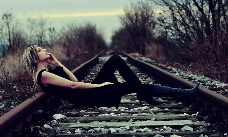 Woman Sex Train Tracks