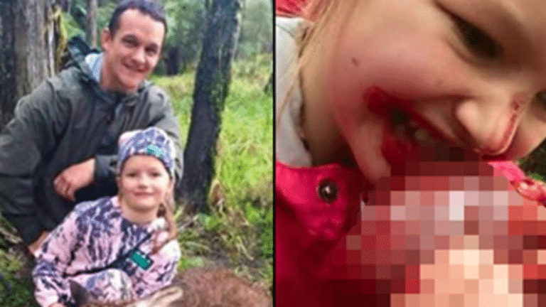 Dad Photographs Daughter Savagely Eating A Freshly Killed Deer’s Heart (NSFL)