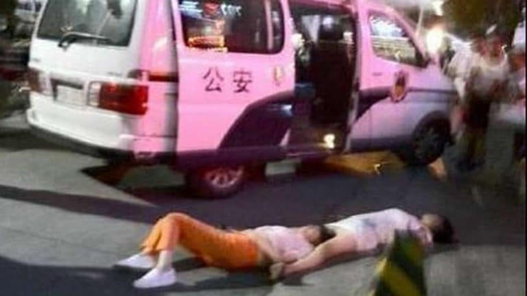 These Two Women Passed Out On The Street After Arguing For Eight Hours Non-Stop