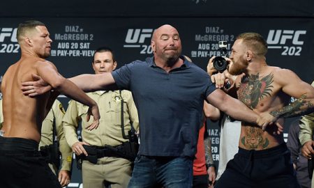 Conor McGregor Nate Diaz Dana White