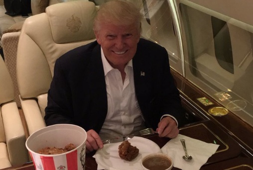 Donald Trump KFC Knife And Fork