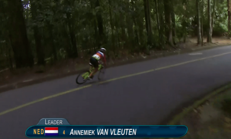Dutch Cyclist Gets Obliterated Just A Few Miles From Winning Olympic Gold (VIDEO)