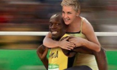 Ellen DeGeneres Usain Bolt