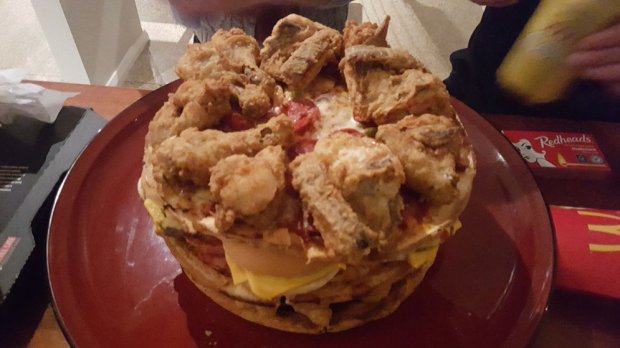 Fast Food birthday Cake 7