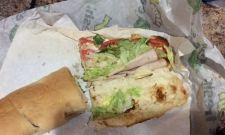 Gross subway sandwich