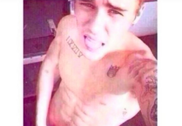 Justin Bieber naked