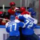 Kazakhstan V China Hockey fight