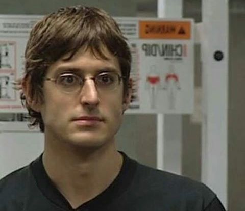 Louis Theroux stare