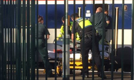 Man decapitated train
