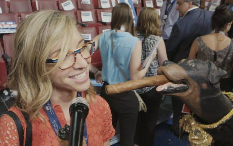 Triumph The Insult Comic Dog Rips The Absolute Piss Out Of Trump Supporters (VIDEO)