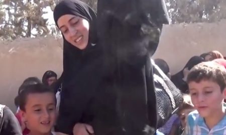 Woman Buying Burqa