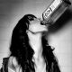 drinking gin