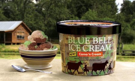 Camo ice cream