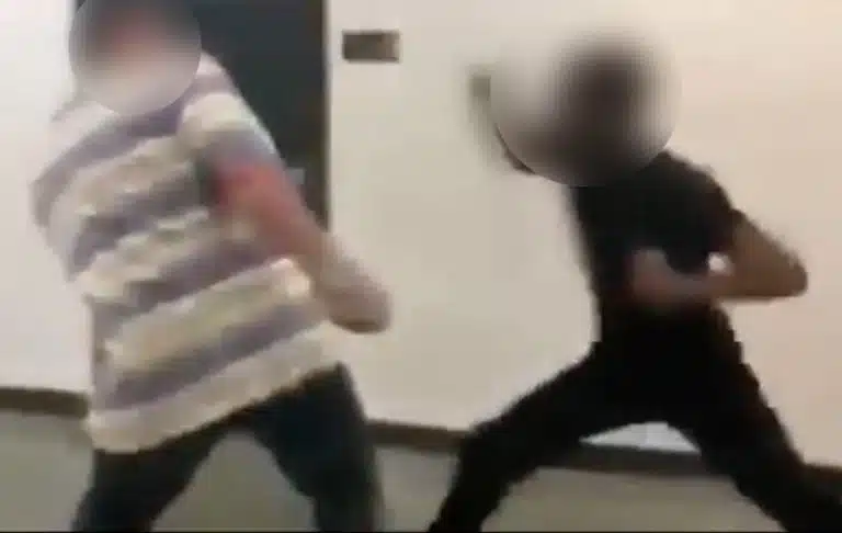 Student And Teacher Beat The Shit Out Of Each Other In Hallway Punch-Up (VIDEO)