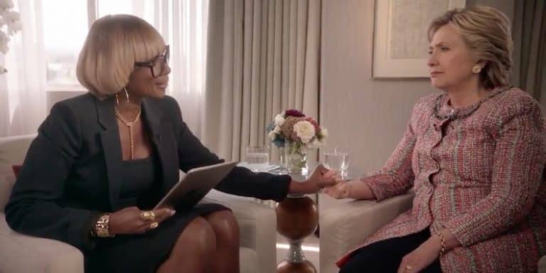 Mary J Blige’s Singing Interview With Hillary Clinton Was Painfully Awkward (VIDEO)