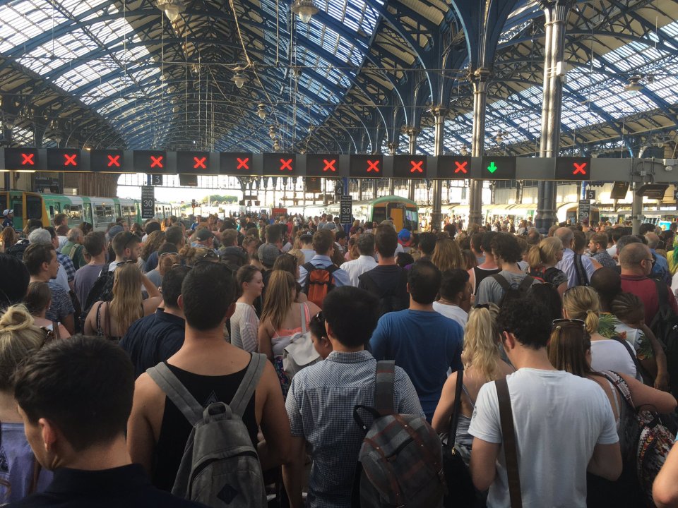 Southern Rail Fail Strike - The Hot Day