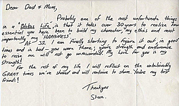 Steve Irwin Note